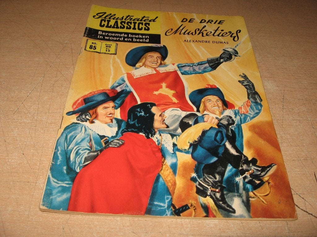 Illustrated Classics    85     De drie Musketiers, Eén stripboek, Ophalen of Verzenden, Gelezen