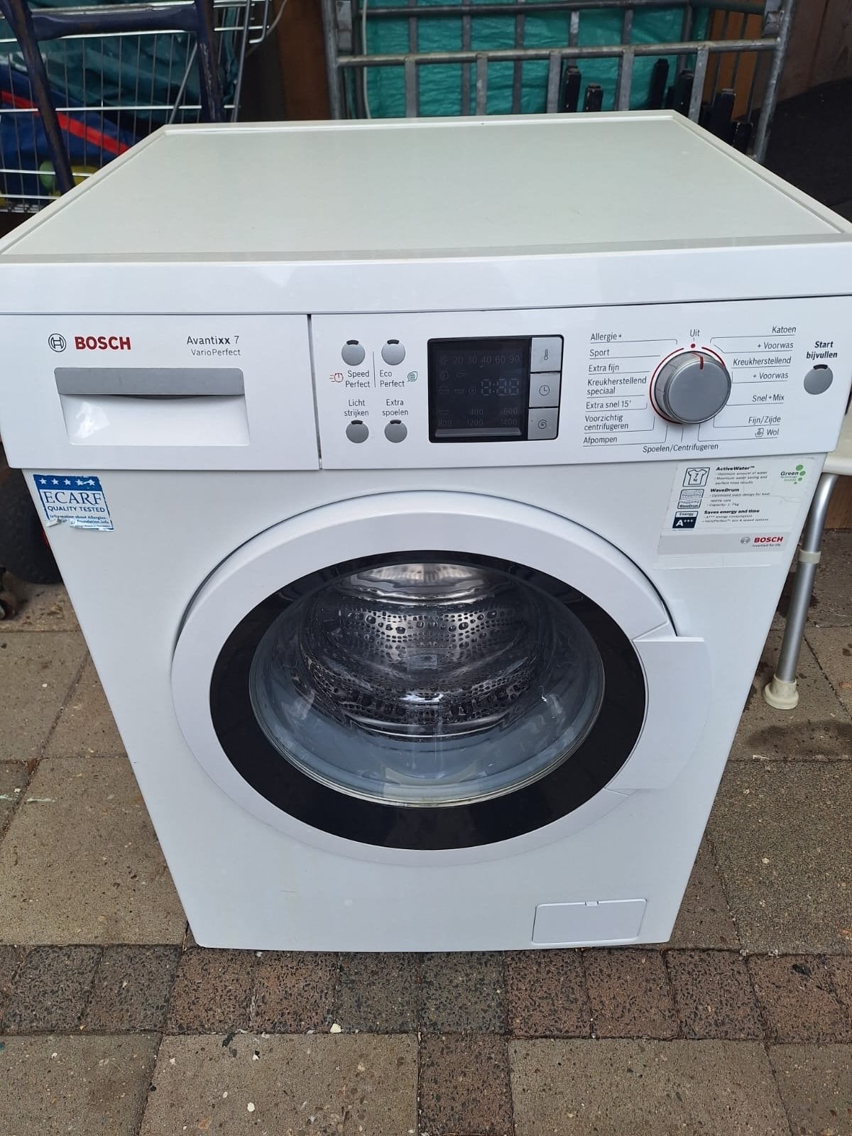 Bosch Avantixx 7 VarioPerfect Wasmachine - Zo goed als nieuw, Witgoed en Apparatuur, Ophalen of Verzenden, Zo goed als nieuw, 85 tot 90 cm