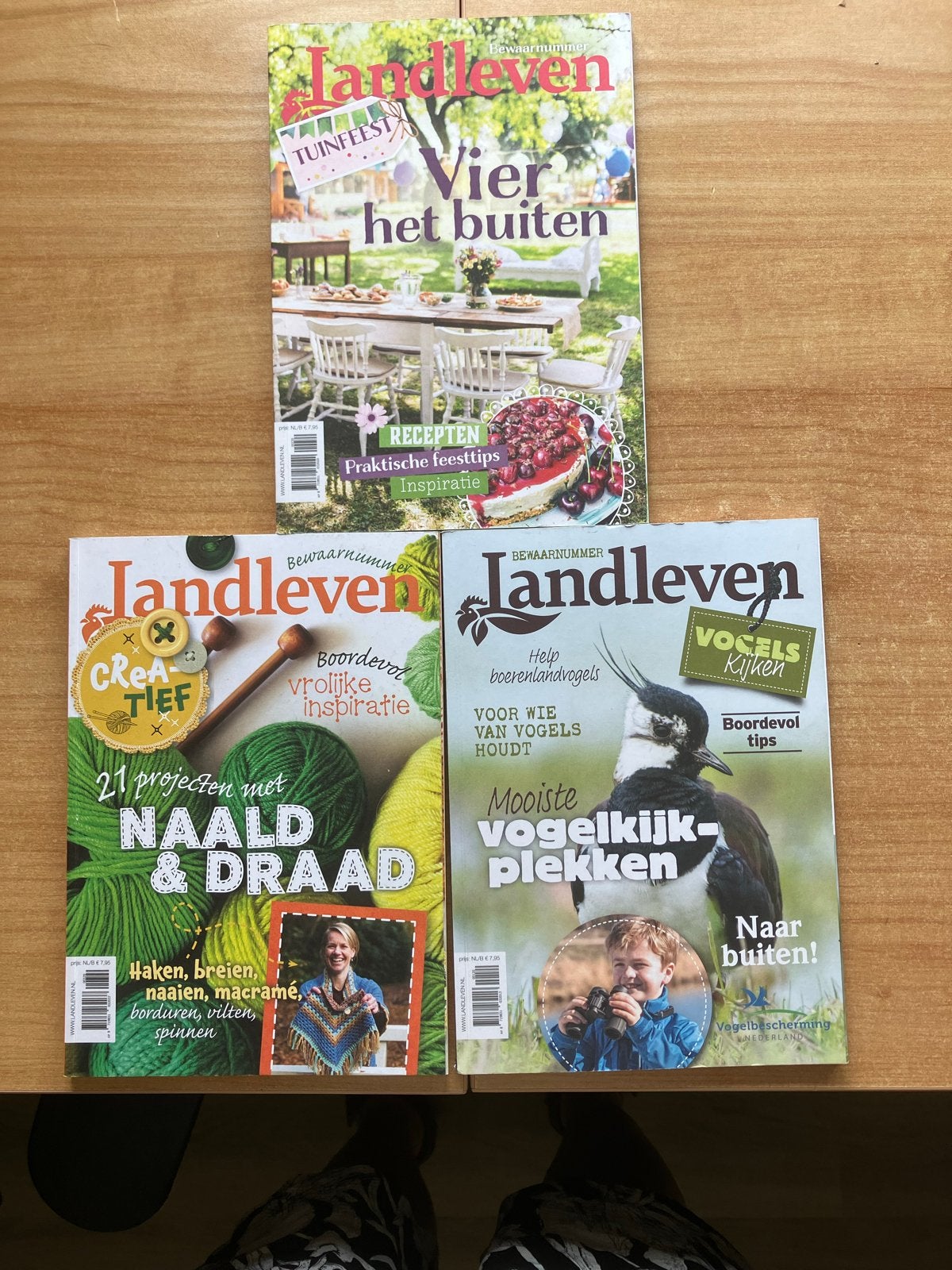 3 bewaarnummers van Landleven, Boeken, Ophalen of Verzenden, Gelezen, Overige typen