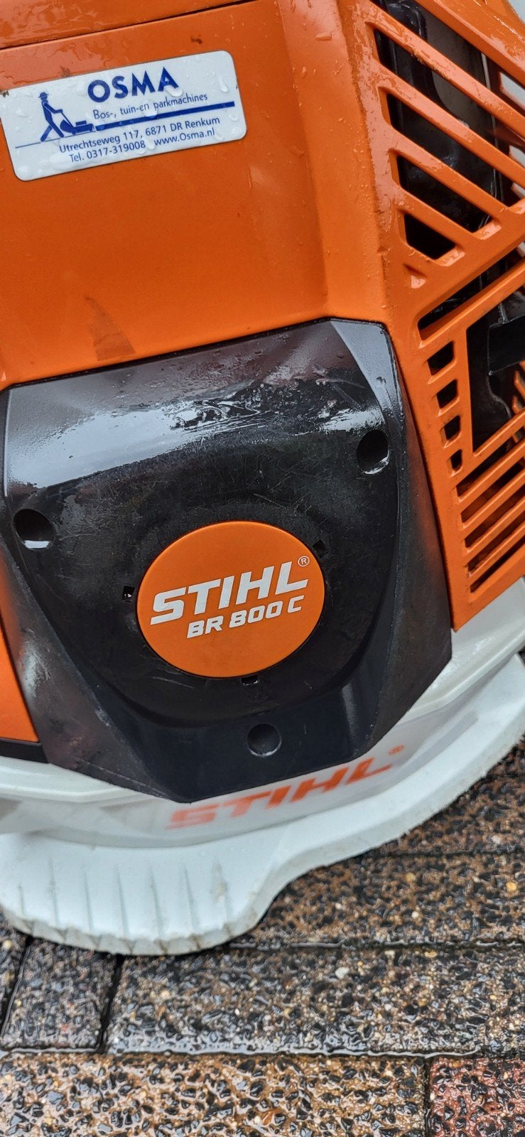 stihl bladblazer BR 800, Ophalen of Verzenden, Benzine