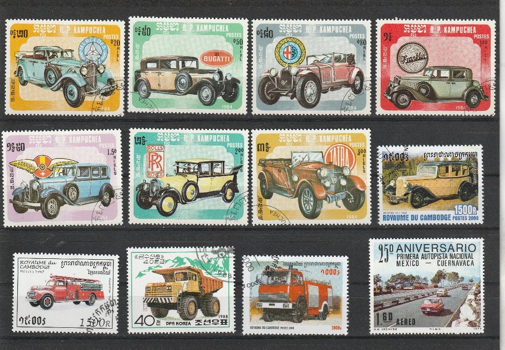 Auto Kavel nr. 1, Ophalen of Verzenden, Gestempeld, Auto's