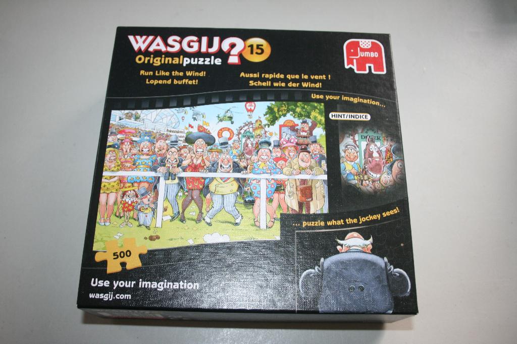 Legpuzzel Wasgij 15 Lopend buffet - nr 81520 - 500 st NIEUW, Ophalen of Verzenden, 500 t/m 1500 stukjes, Nieuw