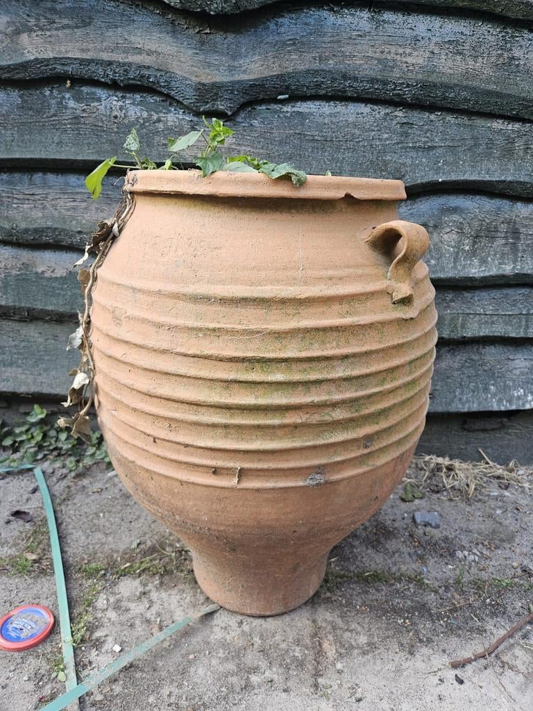 Aardewerk pot, Tuin en Terras, Ophalen, Gebruikt