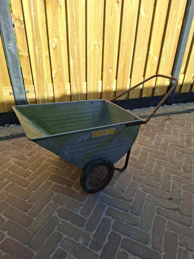 Portac kruiwagen zink, Ophalen