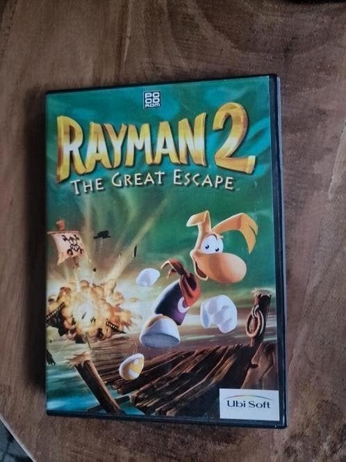 Rayman 2: The Great Escape PC CD-ROM, Gebruikt, 1 speler, Ophalen of Verzenden, Platform