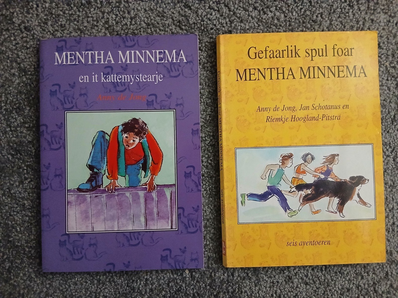 3x Fryske/Friese kinderboeken., Ophalen of Verzenden, Gelezen, Anny de Jong,, Fictie algemeen