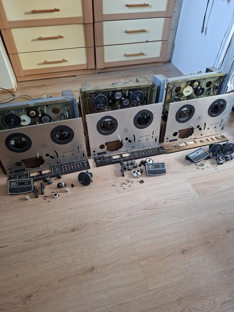 Akai 4000DS MKII, Ophalen, Bandrecorder