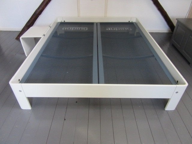 AUPING AURONDE 1000 WIT 180X200+AANHAAKTAFELTJE, Ophalen, Gebruikt, Wit, Tweepersoons