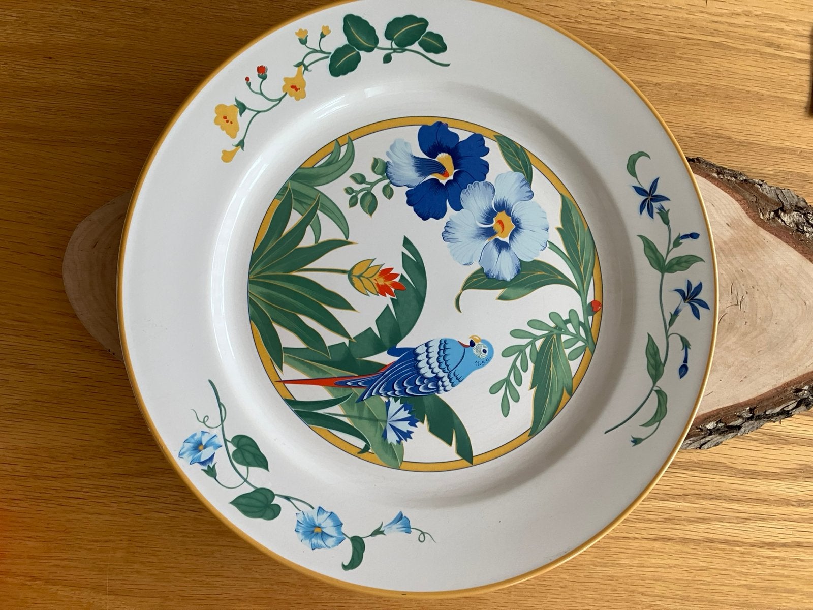 Servies bord assiette pier import ARA dia 27,5 cm, Antiek en Kunst, Ophalen