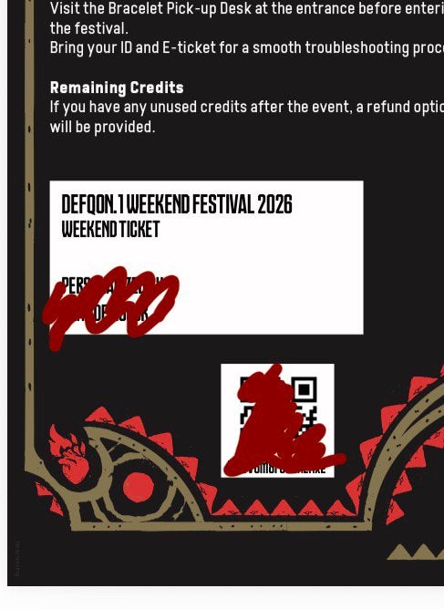 Defqon 1 weekend ticket, Tickets en Kaartjes, Concerten | Dance, Eén persoon, Juni