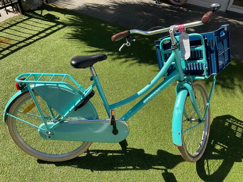 Nogan Vintage Kinderfiets - 24 inch - Lichtblauw, Ophalen, Gebruikt, 20 inch of meer
