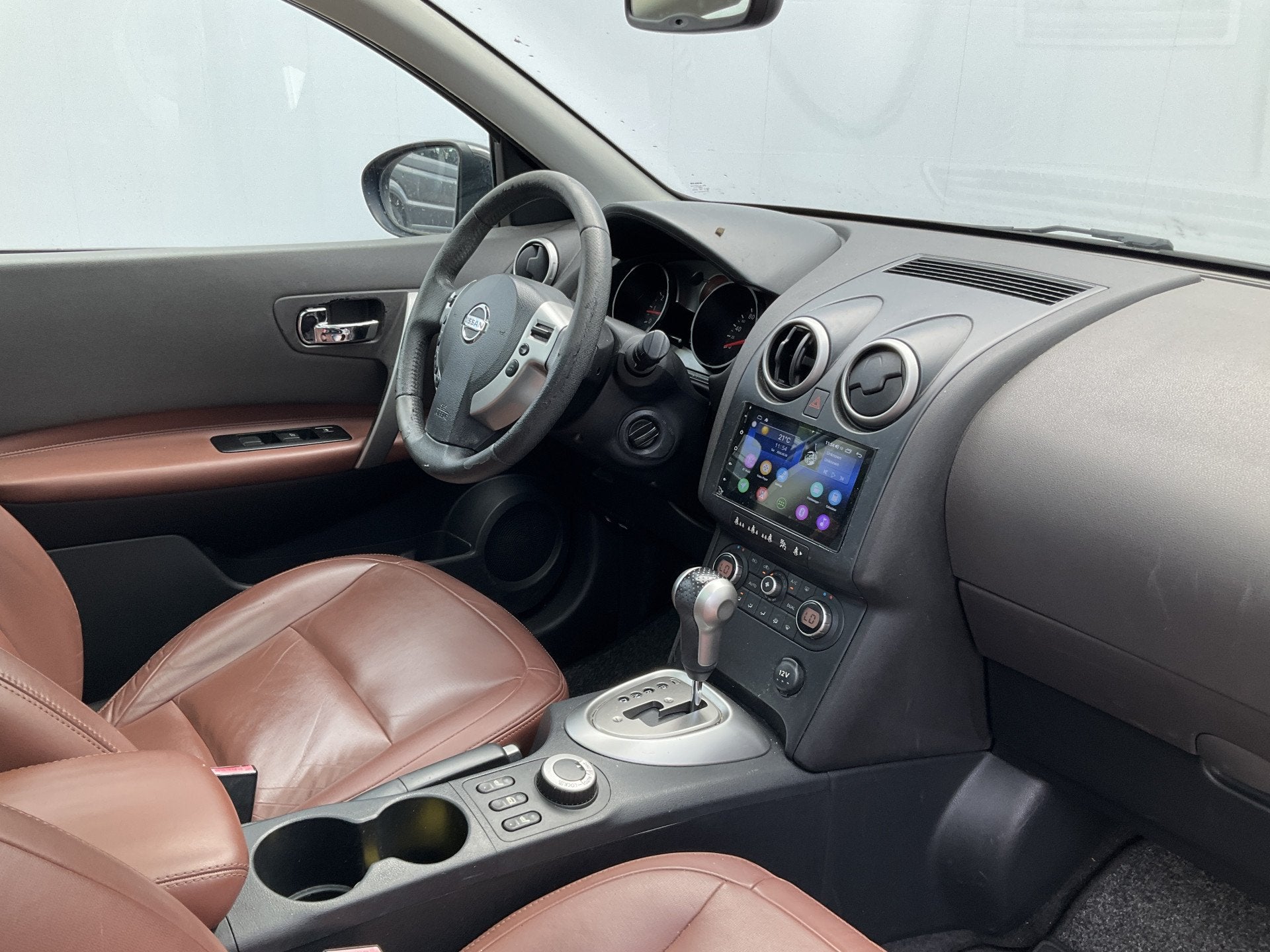 Nissan QASHQAI 2.0 Tekna Automaat Premium 4WD 4x4 Pano Trekh, Auto's, Automaat, 4 cilinders, Zwart, Vierwielaandrijving