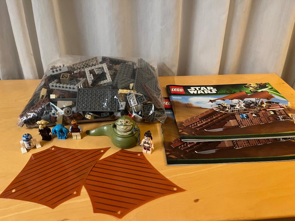Lego Star Wars - 75020 - Jabba's Sail Barge, Kinderen en Baby's, Speelgoed | Duplo en Lego, Lego, Lego.com/service, Ophalen of Verzenden