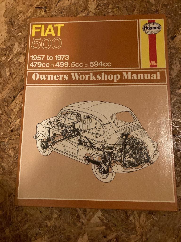 Owners Workshop Manual (Haynes) FIAT 500, Ophalen of Verzenden