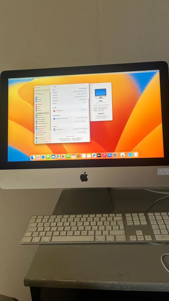 iMac 21,5-inch (2017) - 3 GHz Quad-Core Intel Core i5, Computers en Software, Apple Desktops, 2 tot 3 Ghz, IMac, Ophalen of Verzenden