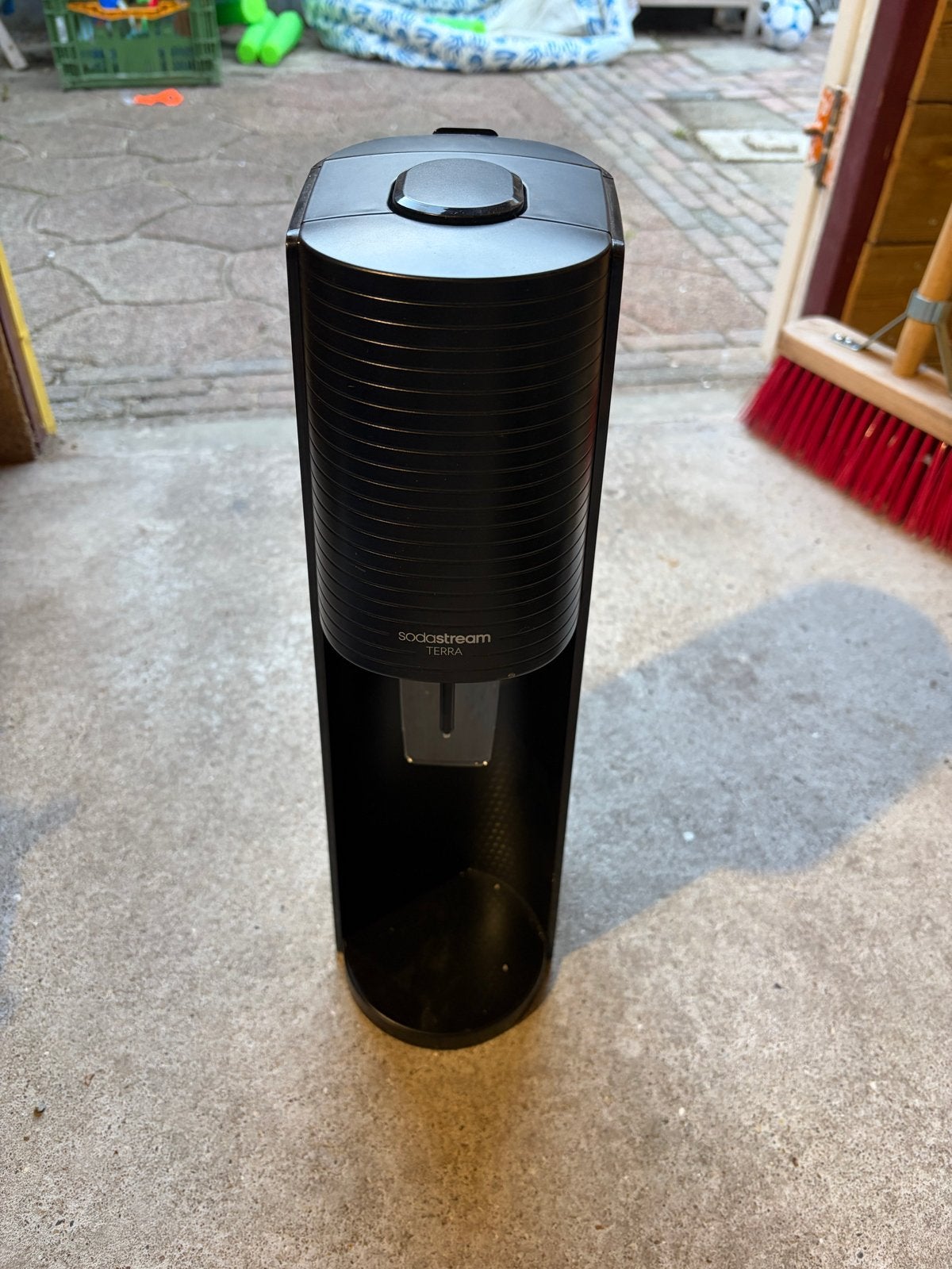Sodastream Terra - Maak zelf bruisend water!, Ophalen, Kunststof, Zo goed als nieuw, Zwart