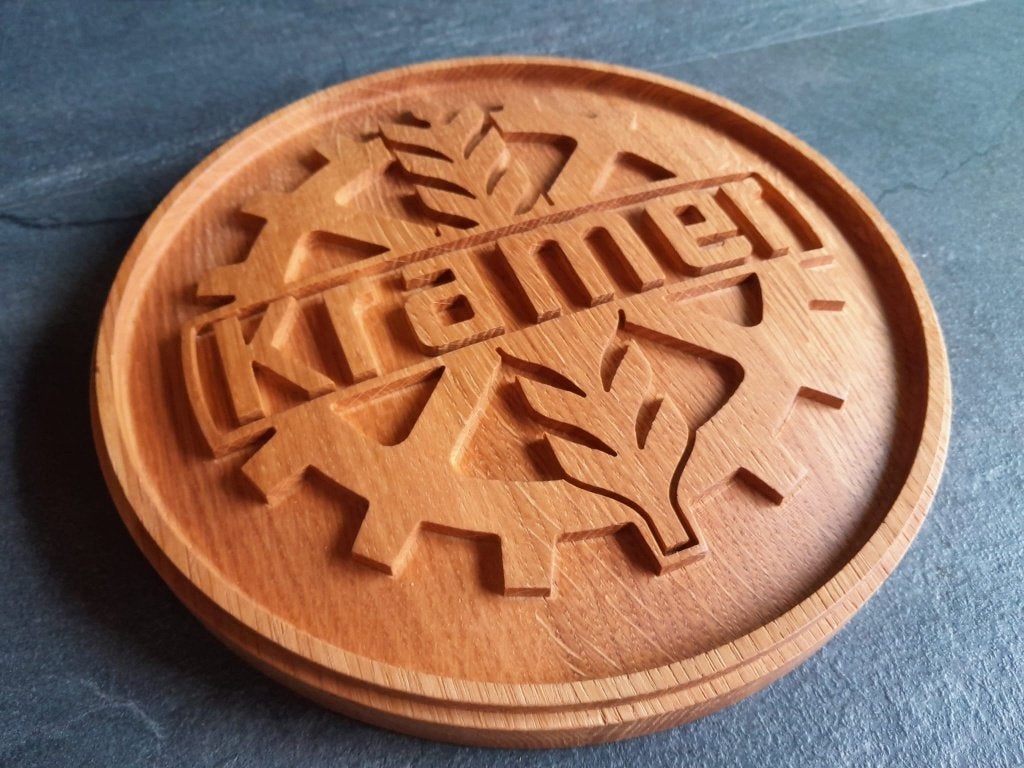 KRAMER tractor-logo, Ophalen of Verzenden, Nieuw, Reclamebord