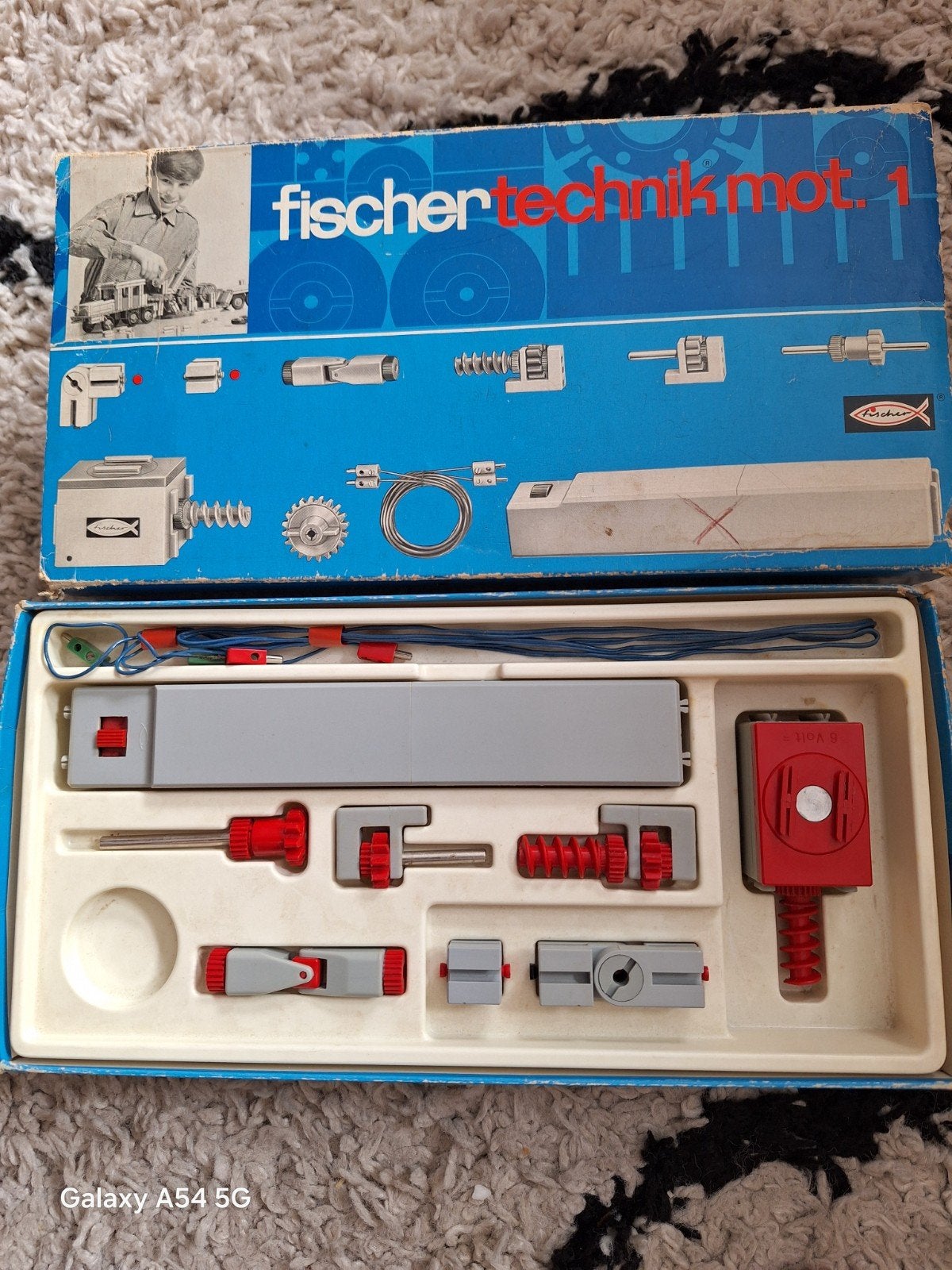 Fischertechnik Mot. 1 Model 30 091 Bouwpakket, Ophalen of Verzenden, Gebruikt, Overige merken