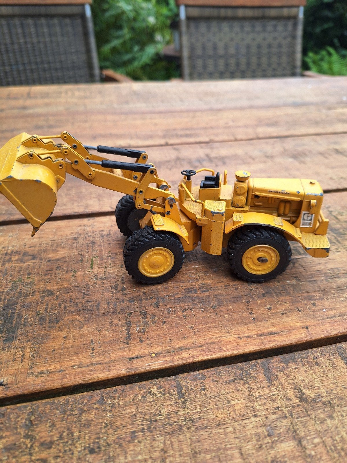 Caterpillar en Demag Speelgoed Graafmachines, Ophalen of Verzenden, Gebruikt, Bus of Vrachtwagen
