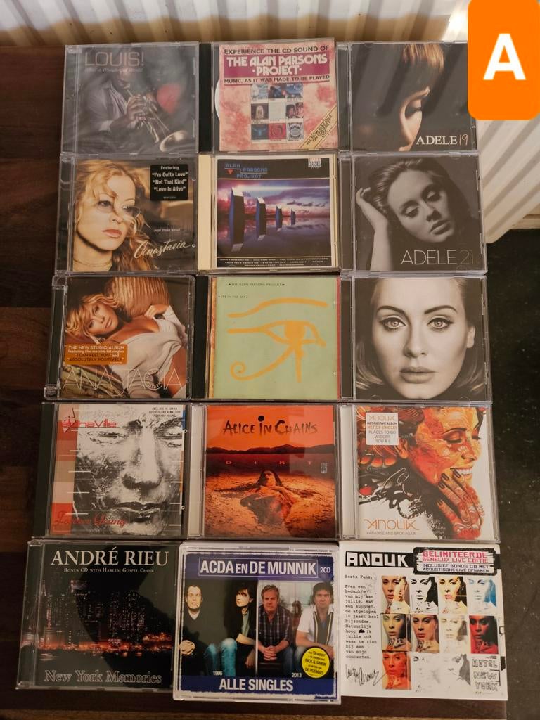 Grote collectie diverse CD's, Ophalen, Gebruikt
