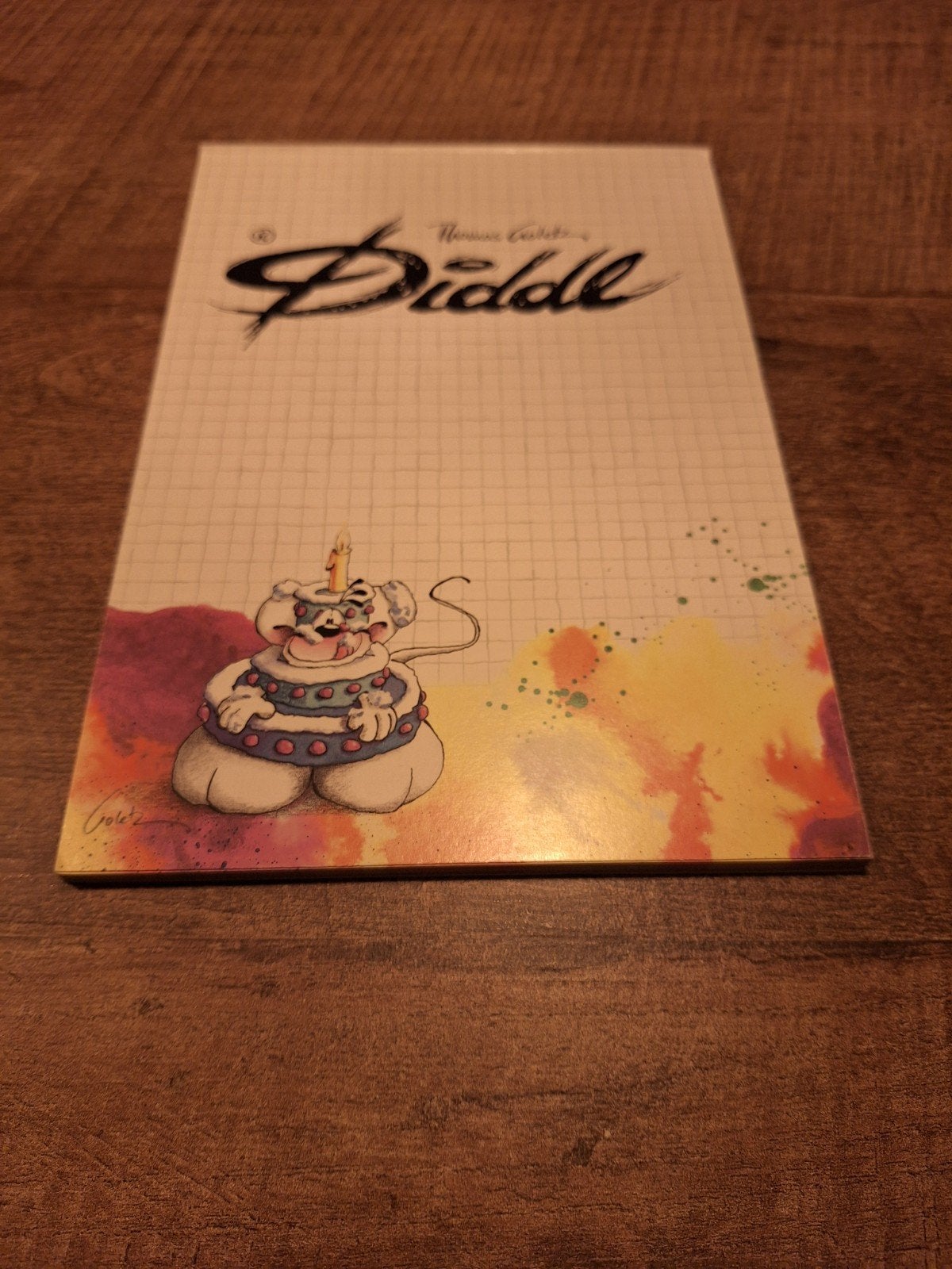 Diddl A5 blok nr. 139 met 41 blaadjes, Verzamelen, Ophalen of Verzenden, Diddl, Gebruikt, Papier, Kaart of Schrift