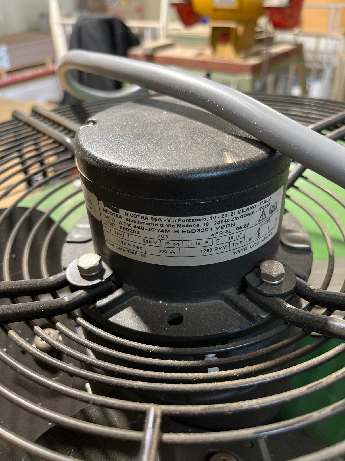 3x Nicotra/Zetaotto ventilatoren/afzuigers 300W, Doe-het-zelf en Verbouw, Ventilatie en Afzuiging, Ophalen of Verzenden, Gebruikt