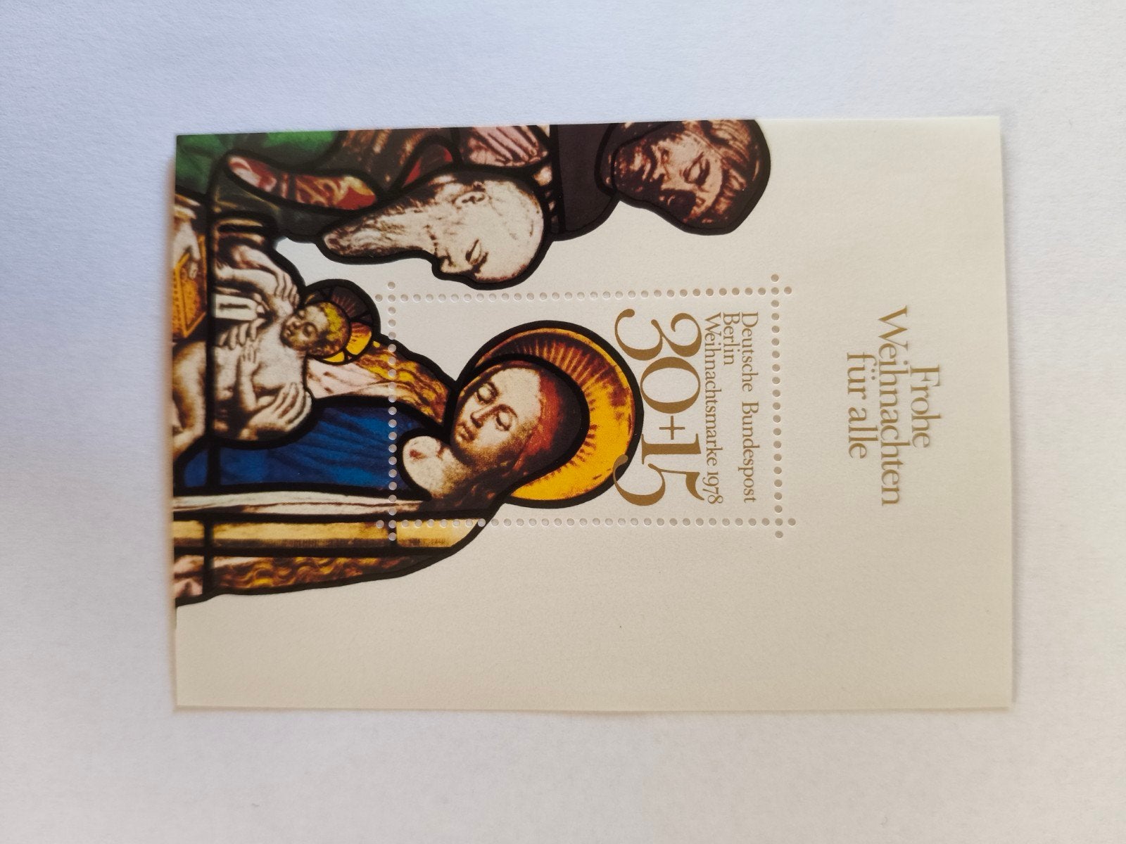 Duitse Bundespost Berlijn Kerstzegel 1978, Ophalen of Verzenden, BRD