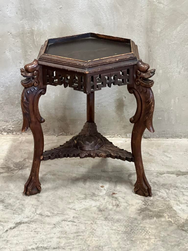 Antiek Chinees bijzettafel, plantentafel, Ophalen