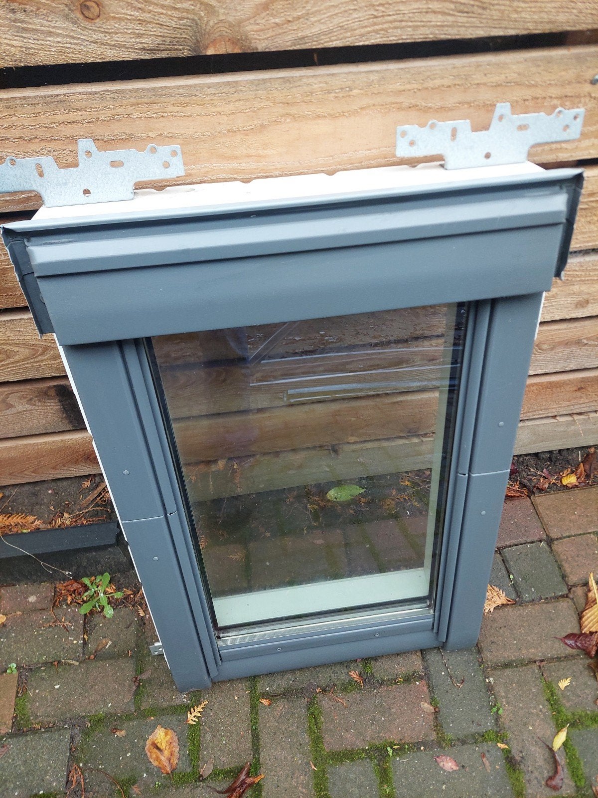 zeer net kunststof velux dakraam ggu ck02 met gootstukken, Ophalen, Minder dan 80 cm, Minder dan 80 cm, Zo goed als nieuw