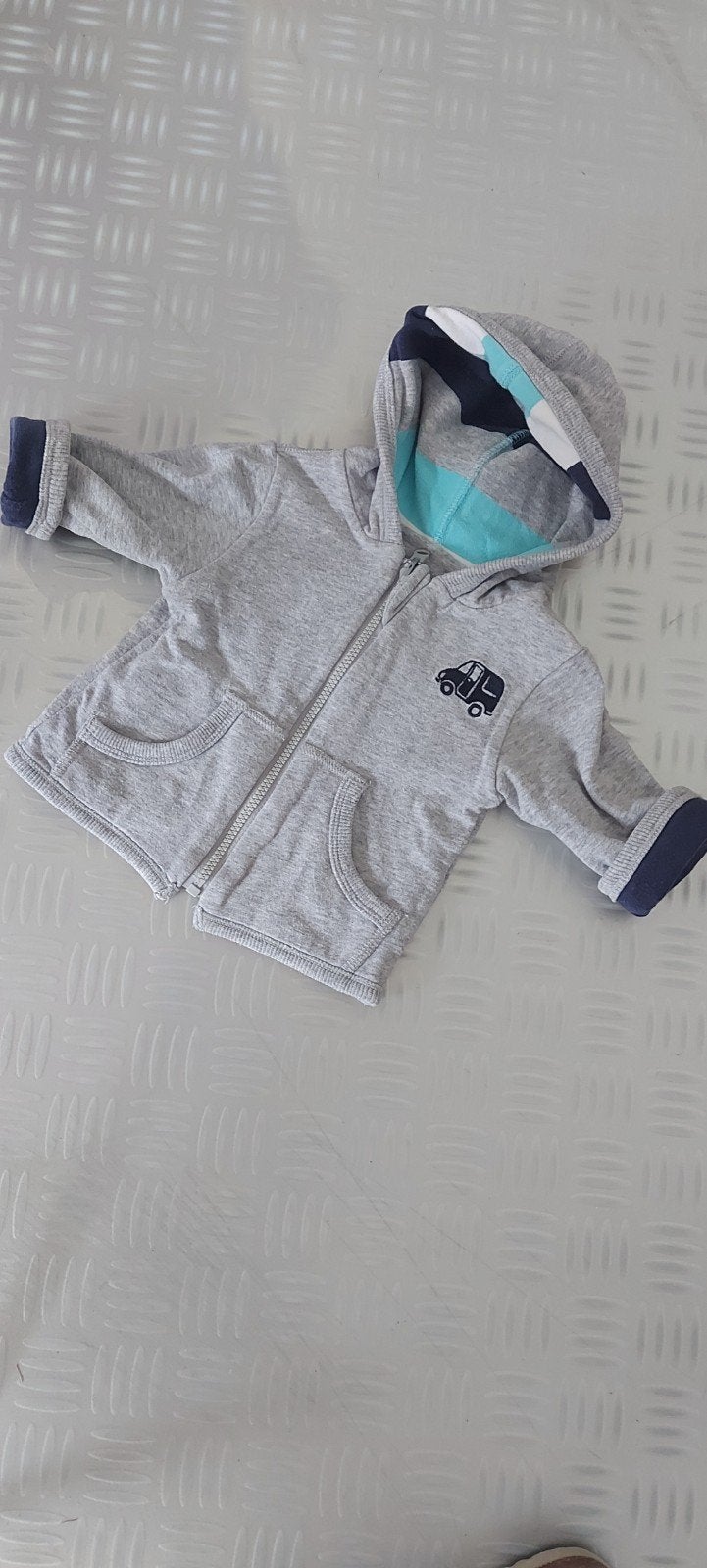 Jasje mt 56 prenatal, Kinderen en Baby's, Babykleding | Maat 56, Ophalen of Verzenden, Zo goed als nieuw, Prenatal, Jasje