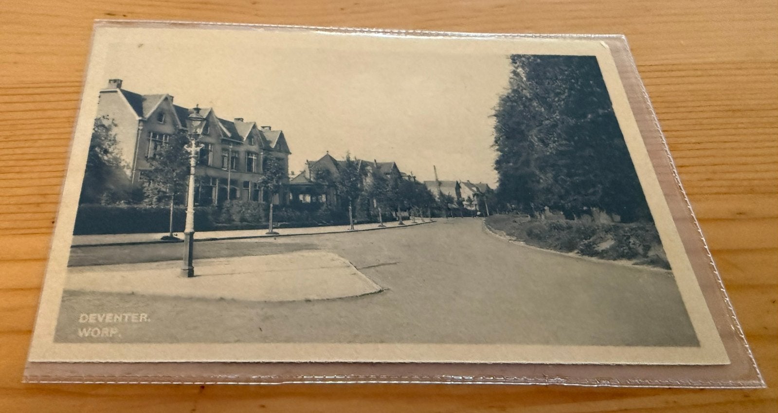 Ansichtkaart Deventer Worp langs de dijk, Ophalen of Verzenden, Voor 1920, Overijssel