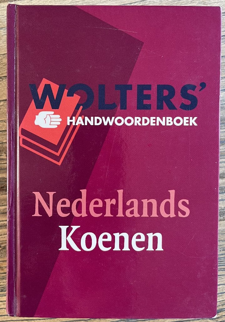 Nederlands - Wolters handwoordenboek, Gelezen, Koenen of Wolters, Nederlands, Ophalen of Verzenden