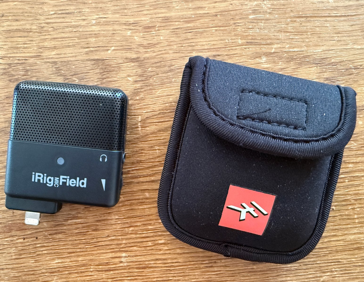 IK Multimedia - iRig Field - microfoon voor iPhone/iPad, Ophalen of Verzenden, Zo goed als nieuw, Overige typen