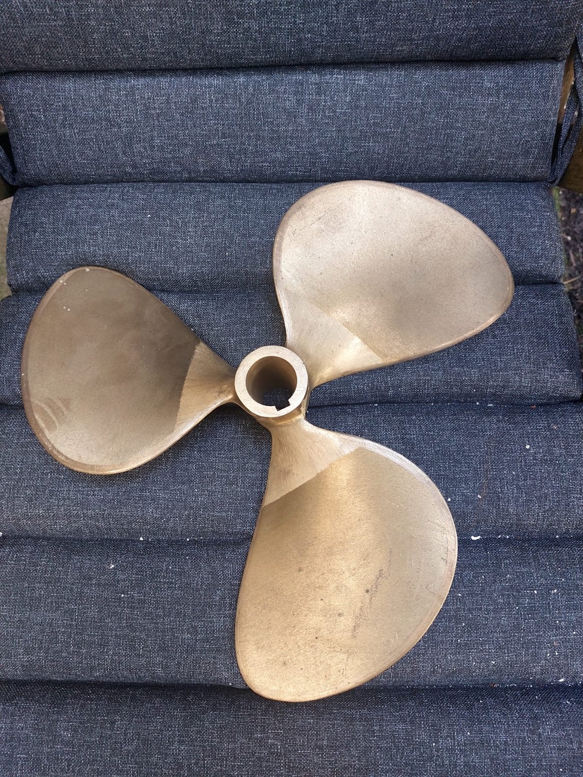 Bronzen scheepsschroef - Gebalanceerd en goedgekeurd, Watersport en Boten, Ophalen, Gebruikt, Motor en Techniek