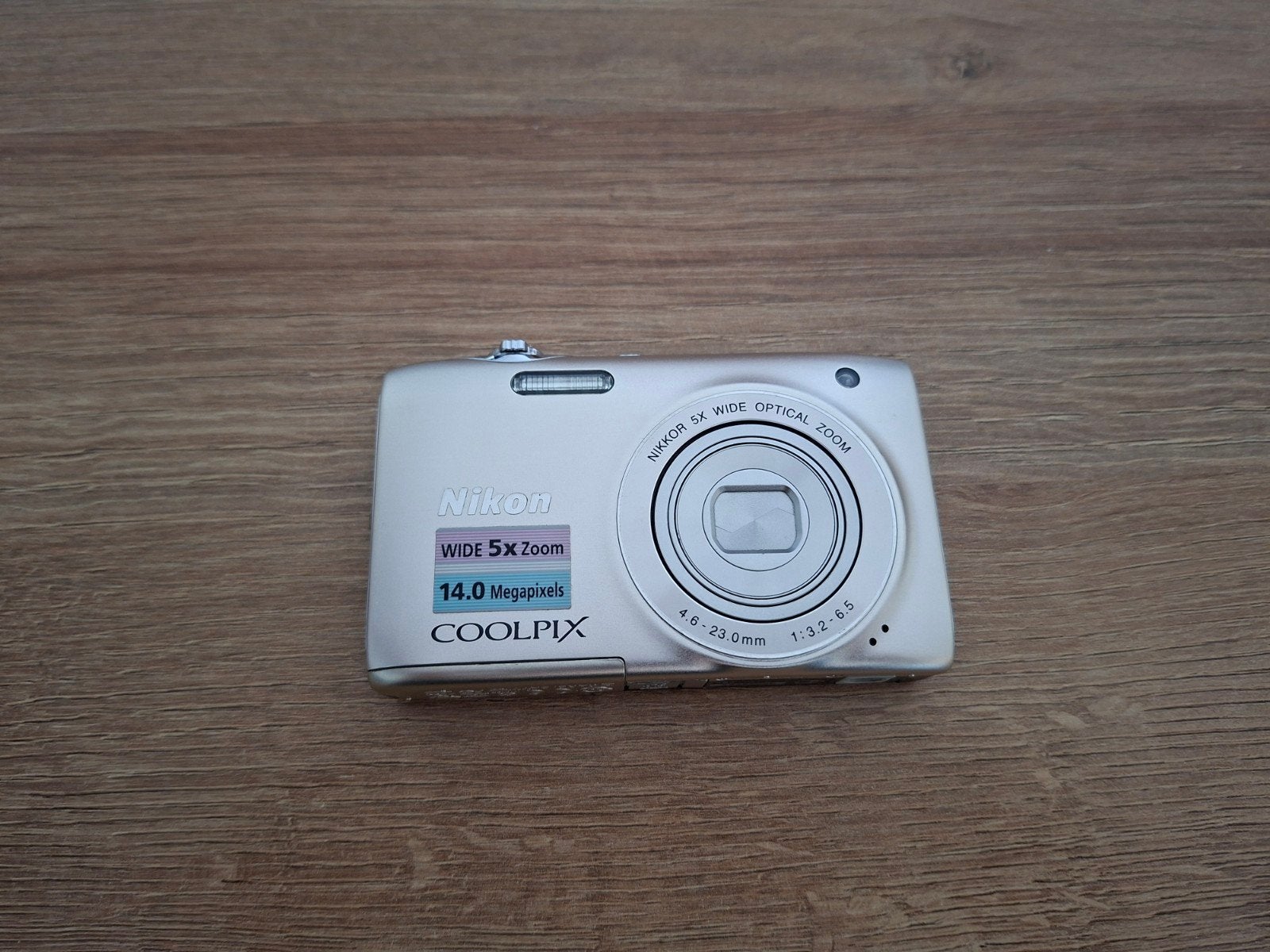 Nikon Coolpix S3100 Compactcamera - Zilver, 14 MP, 5x Zoom, Audio, Tv en Foto, Fotocamera's Digitaal, Gebruikt, Cameratas, Compactcamera