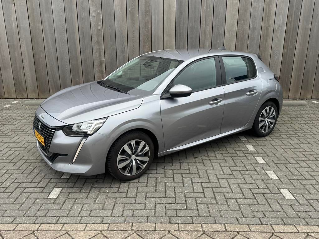 Peugeot 208 1.2 Puretech 75pk 2019 Grijs, Voorwielaandrijving, Stof, Zwart, 1199 cc