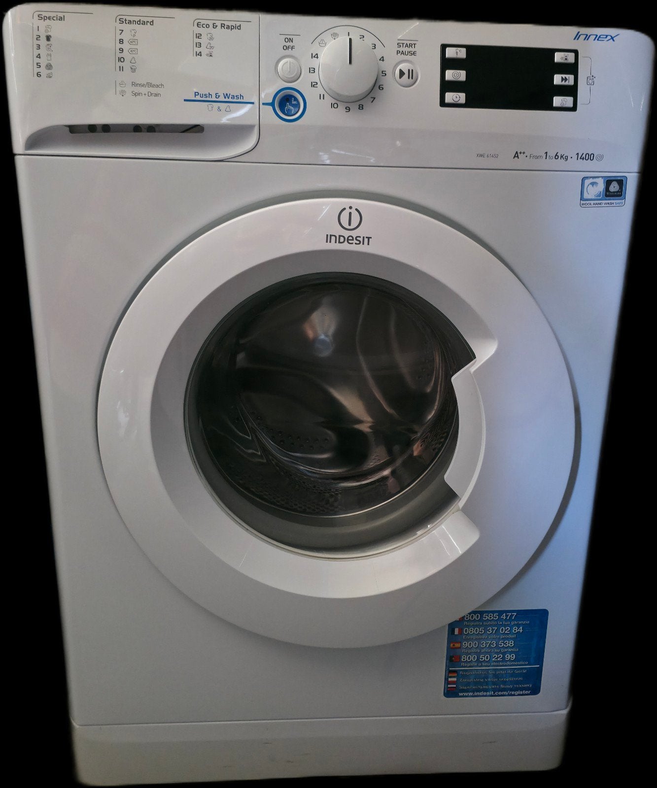 Wasmachine 6kg 1400 toeren - Goede staat, Witgoed en Apparatuur, Ophalen, 6 tot 8 kg, Gebruikt, Voorlader