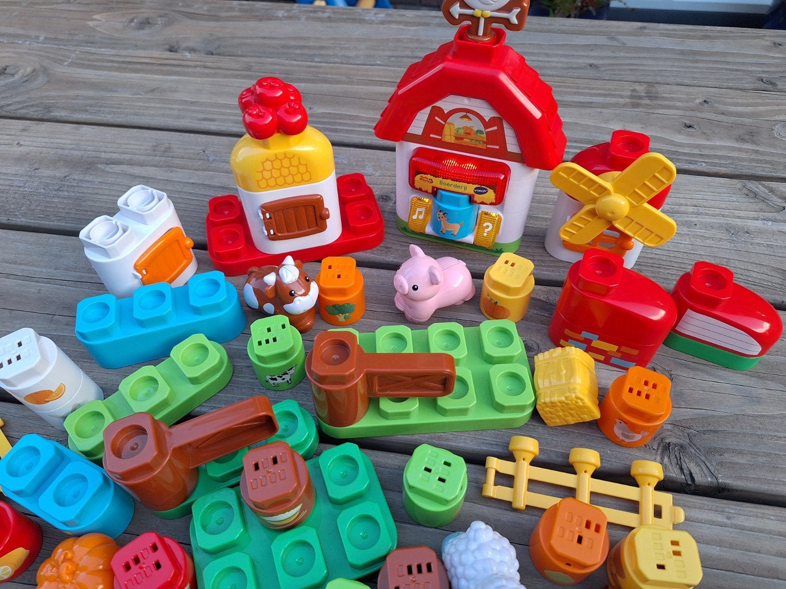 VTech Bla Bla Blocks boerderij, Ophalen of Verzenden, Zo goed als nieuw, Overige typen