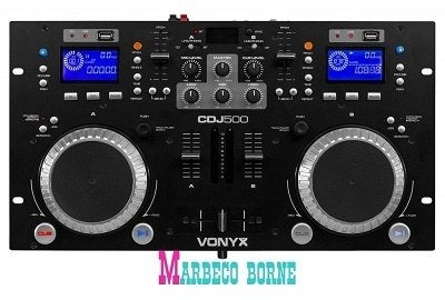 Dubbele CD,USB,MP3,Bluetooth speler versterker, Powermixer, Audio, Tv en Foto, Cd-spelers, Overige merken, Vonyx, Nieuw, Info@marbeco.nl