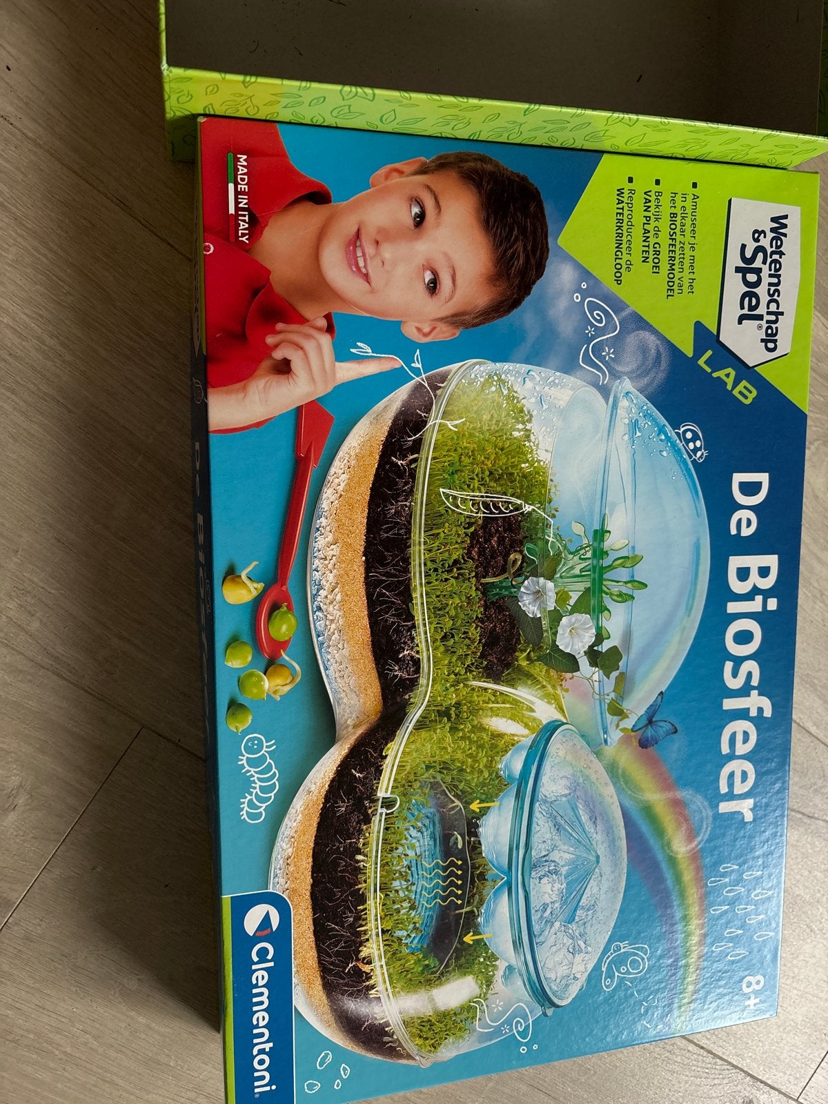 Clementoni De Biosfeer - Wetenschap & Spel Lab, Ophalen of Verzenden, Gebruikt, Ontdekken