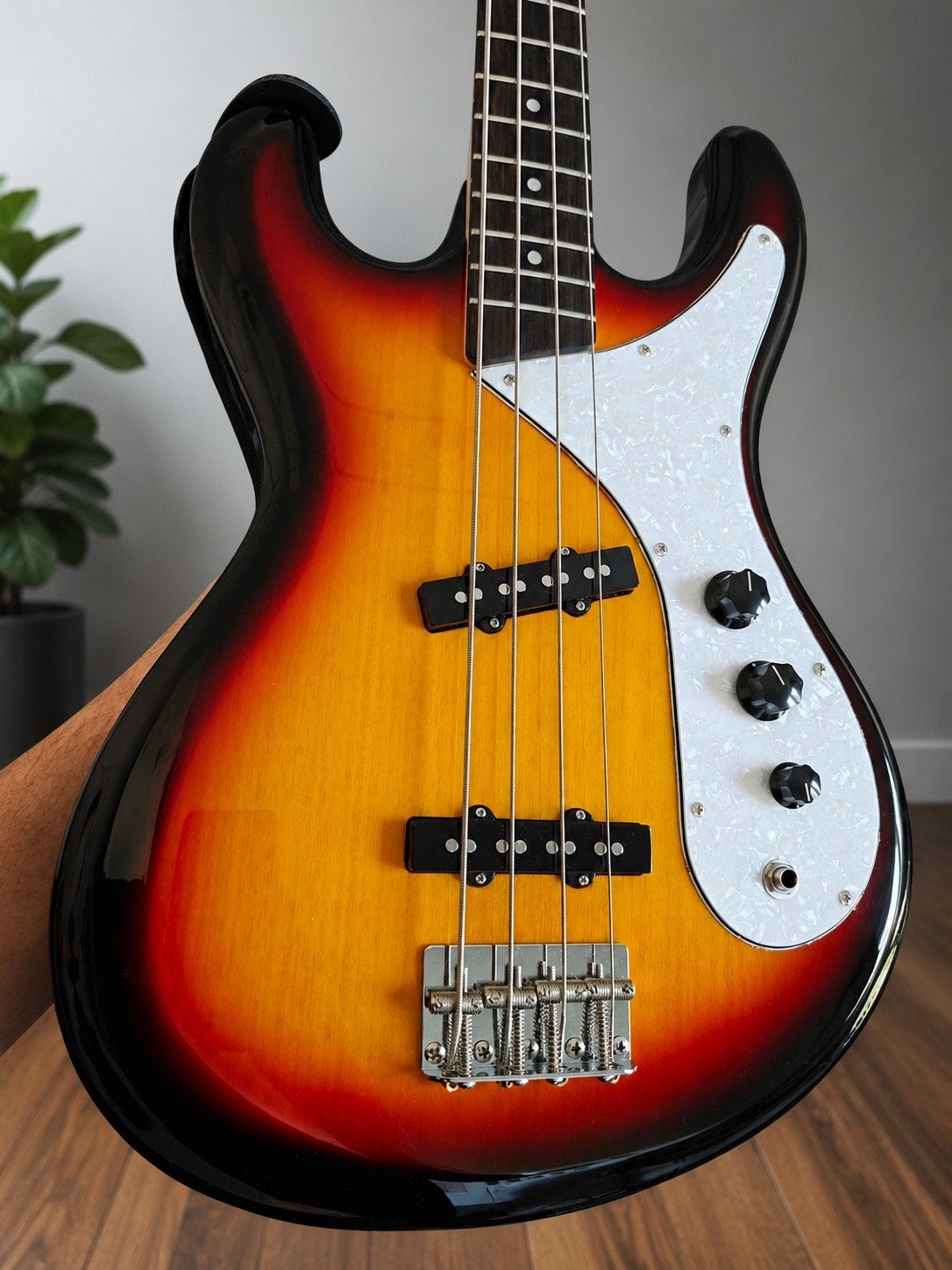 Aria The Ventures Basgitaar Japan, Ophalen, Zo goed als nieuw, Elektrisch