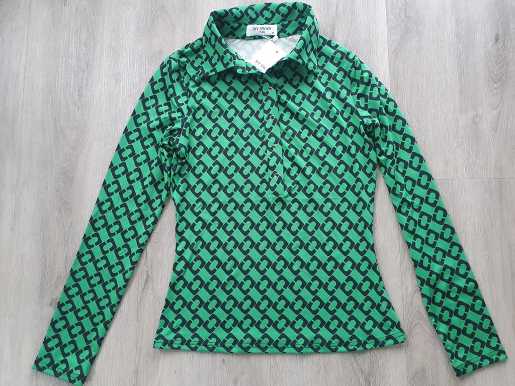 By Swan Paris travel truitje groen - Maat M - Nieuw, Kleding | Dames, Maat 38/40 (M), Nieuw, Ophalen of Verzenden, By Swan Paris