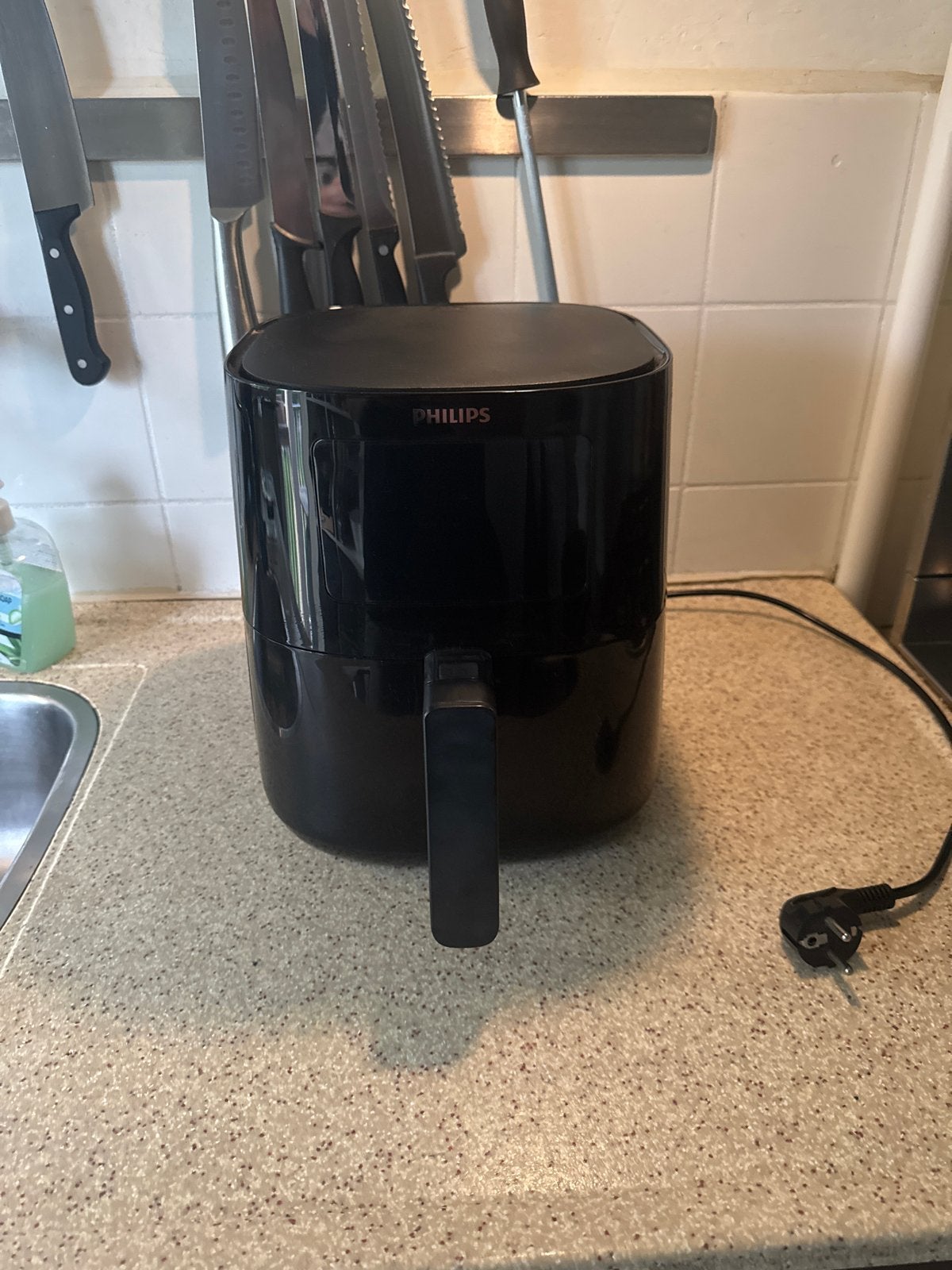 Philips Airfryer HD9252/90 - Zwart, Ophalen of Verzenden, Zo goed als nieuw, Airfryer, 750 t/m 999 gram