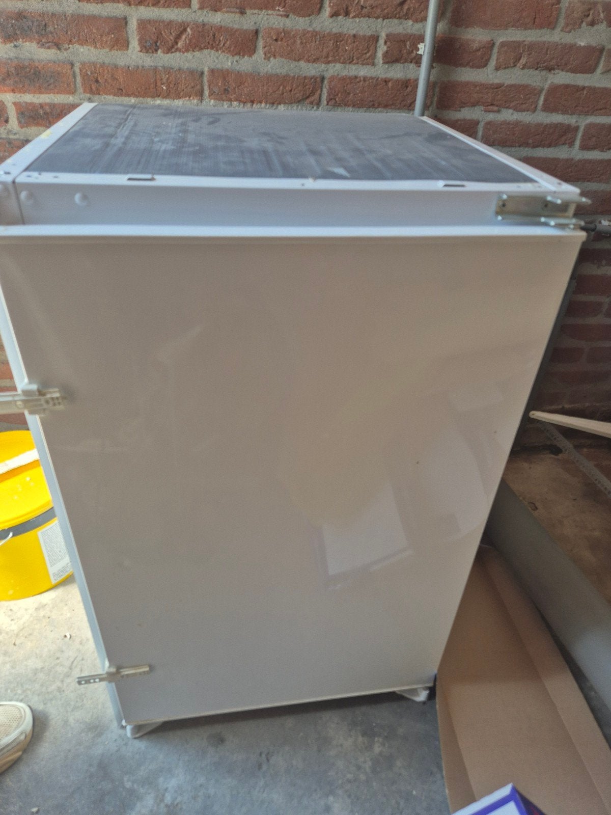 Indesit inbouwkoelkast, Ophalen, Gebruikt, Inbouw, Minder dan 60 cm