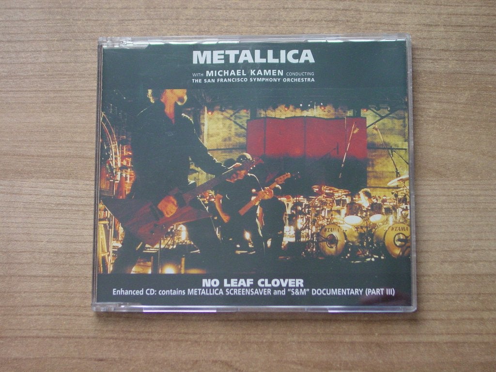 Metallica - No Leaf Clover, Ophalen of Verzenden, Zo goed als nieuw, Rock en Metal