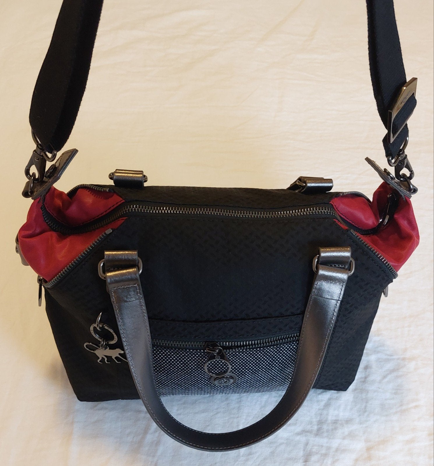 KIPLING 🐒 ART MINI BAG 👜 Special Edition 💃🏼 Barcelona, Ophalen of Verzenden, Nieuw, Zwart, Handtas