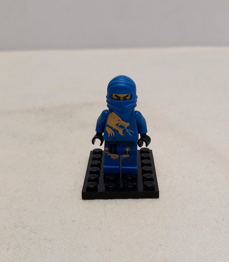 Lego Ninjago Jay Minifiguur - Blauwe Ninja, Inclusief minifiguren, Gebruikt, Ophalen of Verzenden, Minifiguur