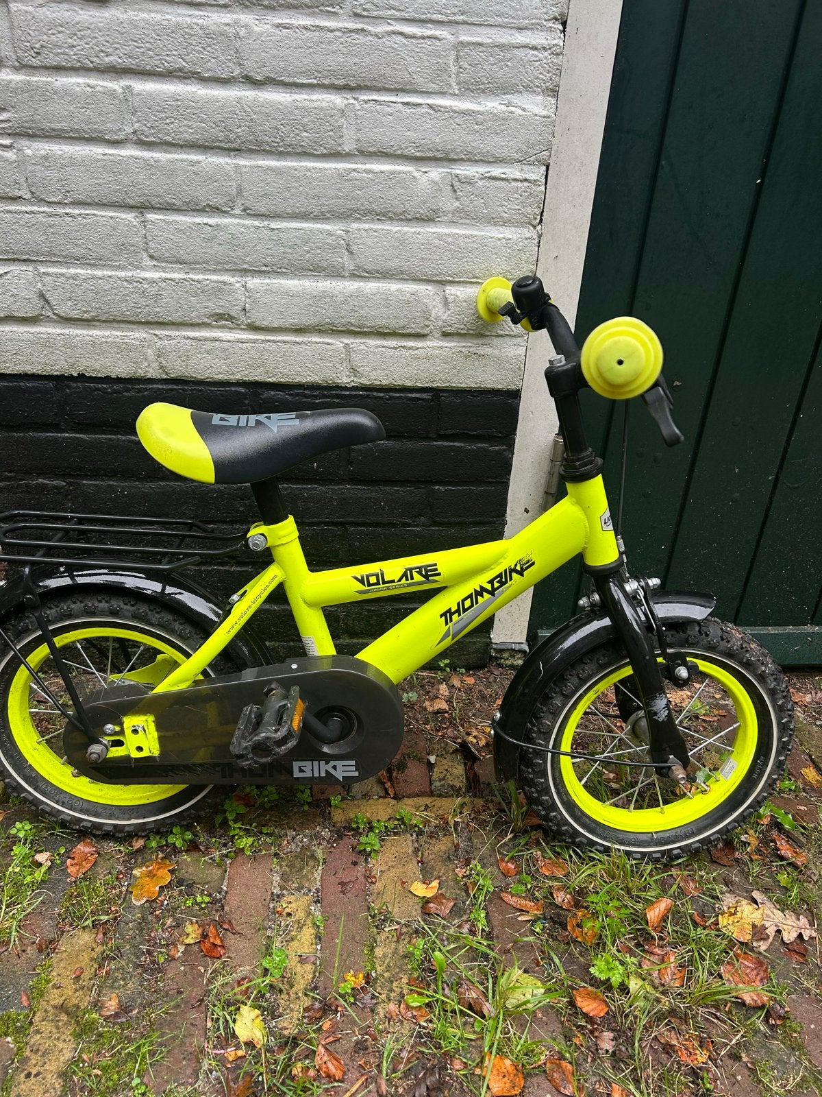Volare Thombike kinderfiets 12 inch met terugtraprem, Ophalen, Zo goed als nieuw, Terugtraprem, Minder dan 16 inch