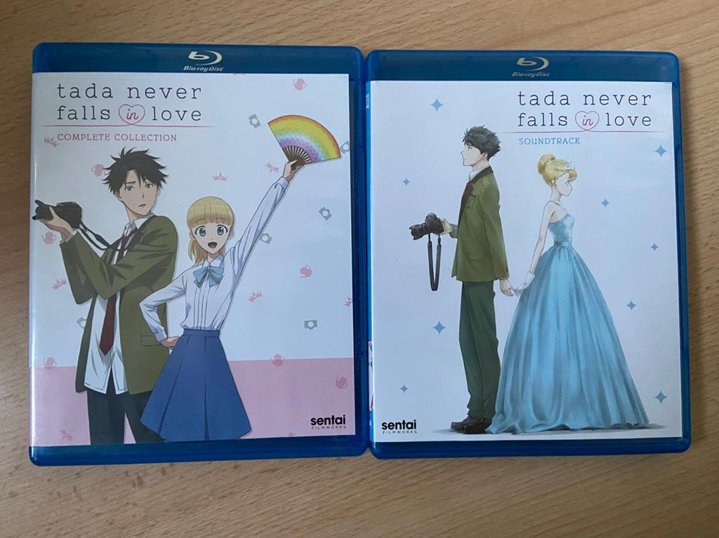 Tada Never Falls in Love Anime Bluray Compleet!, Ophalen of Verzenden, Zo goed als nieuw