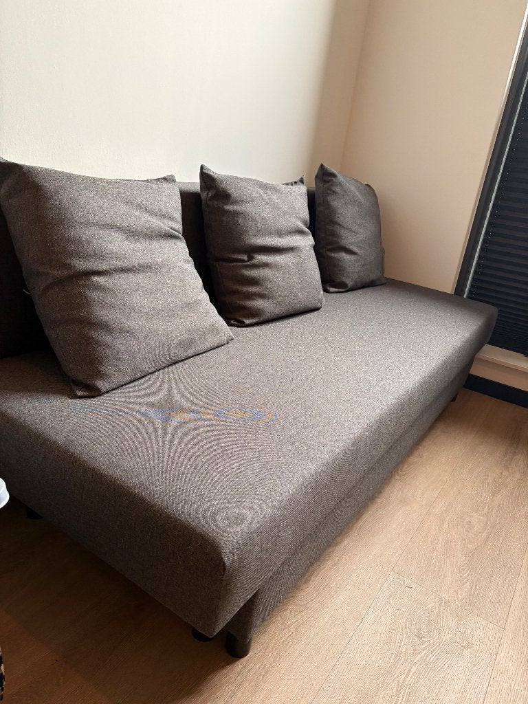 Slaapbank ikea, Ophalen, Tweepersoons, 140 cm, Zo goed als nieuw